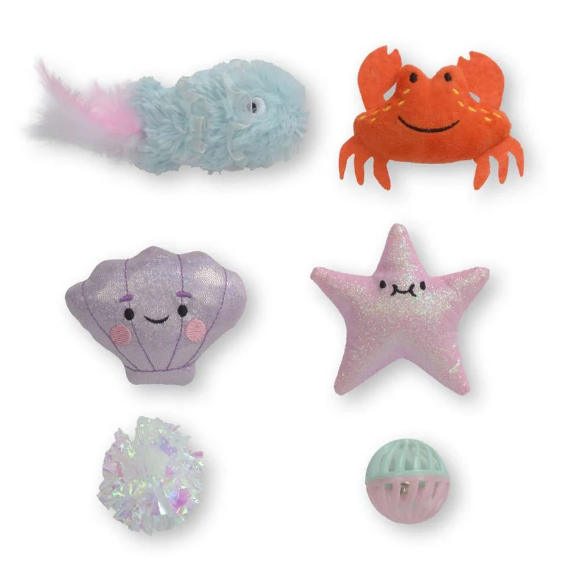 Catit Sea Animal Set 6 pcs