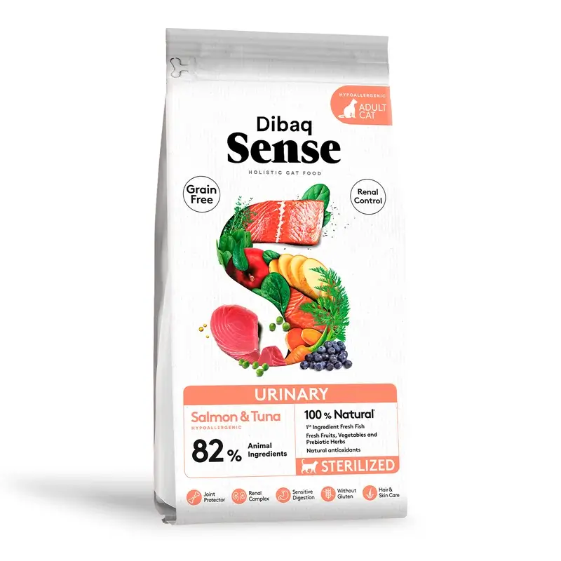 Dibaq Sense Pienso Gatos Grain Free Urinary, 1,5 kg