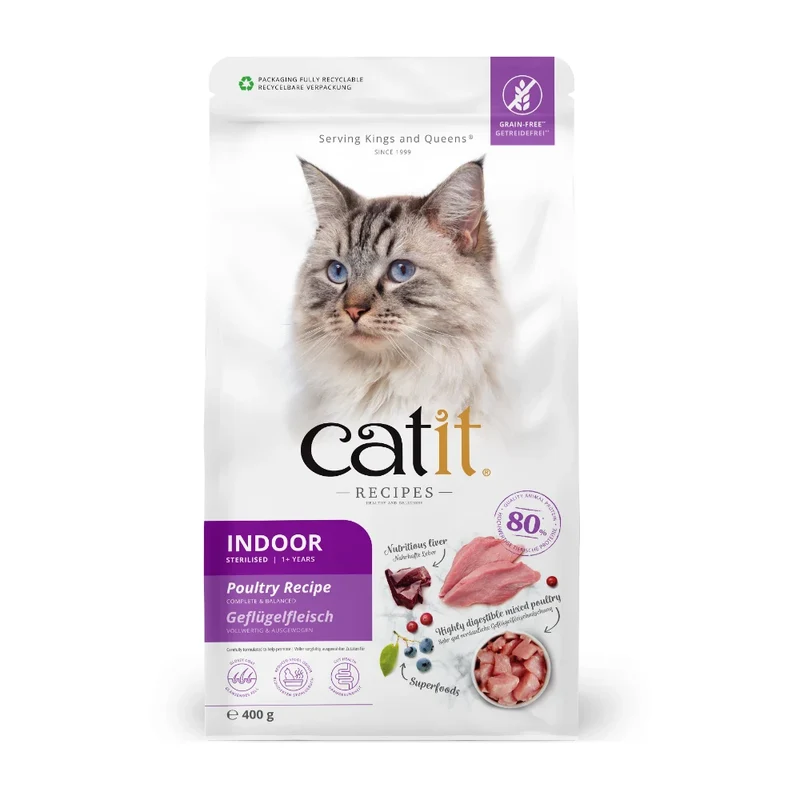 Pienso para Gatos Catit Recipes -Receta de Aves para ESTERILIZADO
