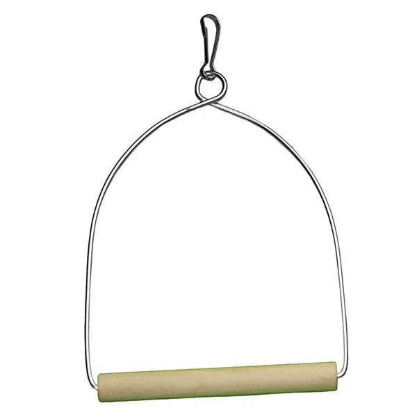 Columpio metal madera