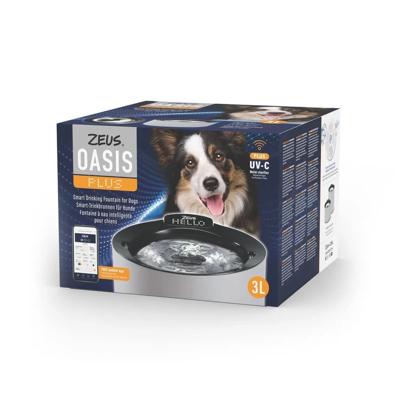 Fuente para perros Zeus Oasis Plus Inteligente