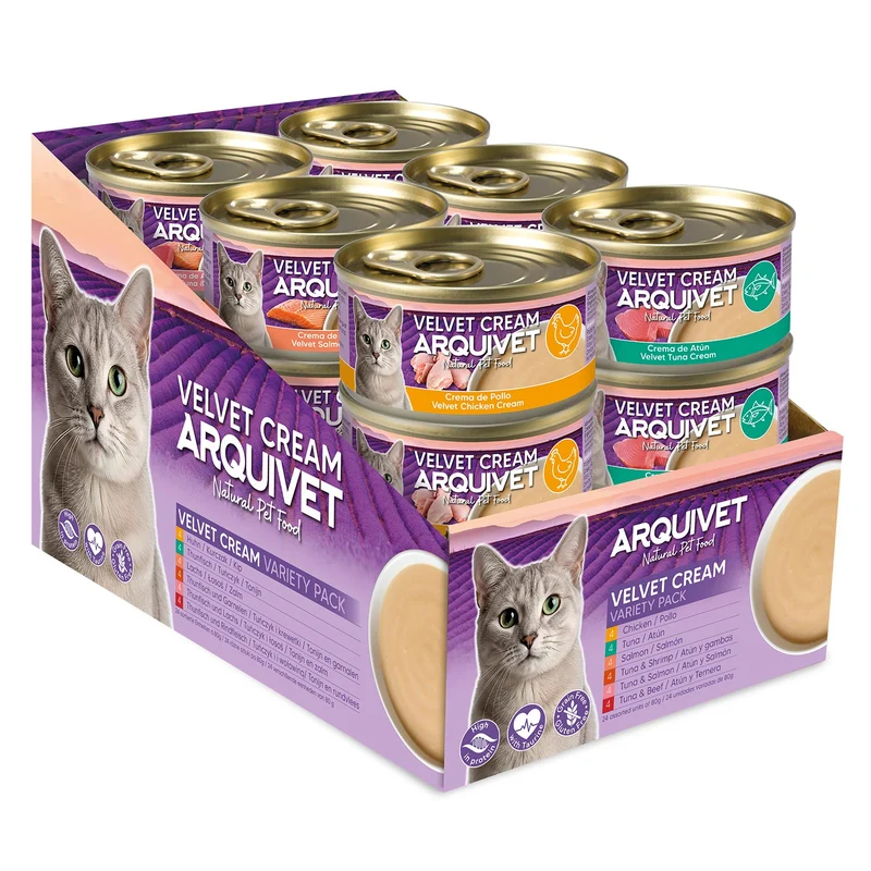 Latas de crema (6 recetas) - Variety pack - Velvet Cream