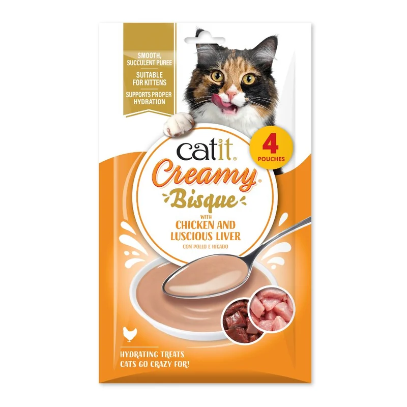 Catit Creamy Bisque con Pollo