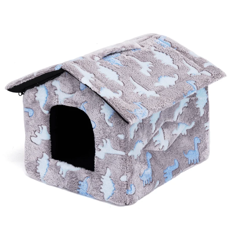 Casa de algodón-Dinosaurio-L48*W45*H39cm