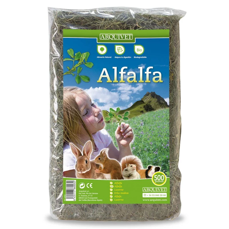Alfalfa para roedores 500 gr