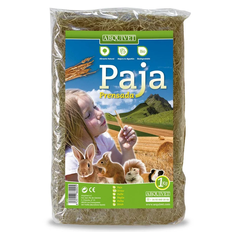Paja prensada 1 kg