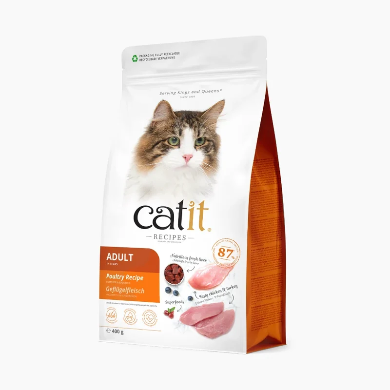Pienso para gatos quisquillosos Catit Recipes - Receta de Aves para ADULTO