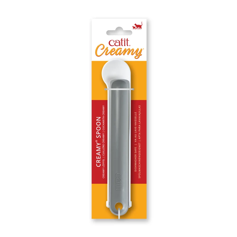 Cuchara para snacks para gatos Catit Creamy