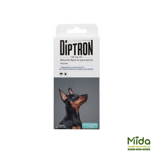 Quimunsa DIPTRON Solución Spot On Antiparasitario Perros