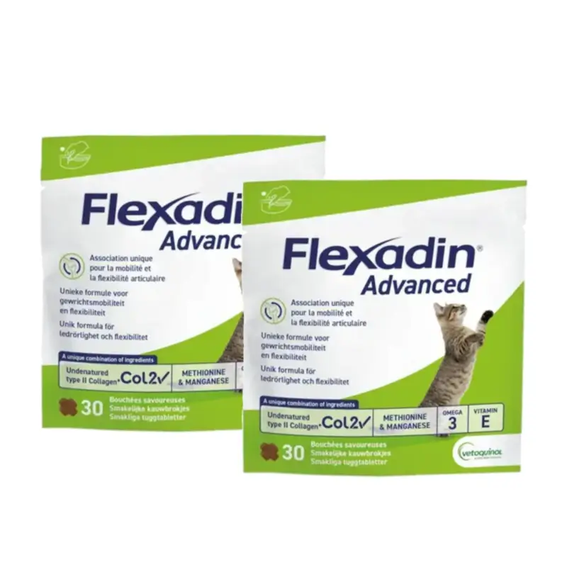 Flexadin Advance Cw Gato Pack 2 x 30 Comprimidos