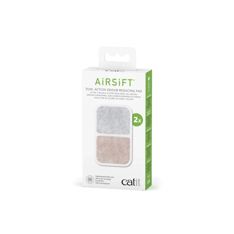 Filtro Dual Reductor de Olores de Arenero de gatos Catit Airsift