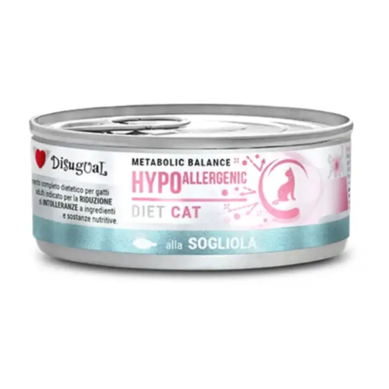 Disugual Diet Cat Hypoallergenic Lenguado, 12x85