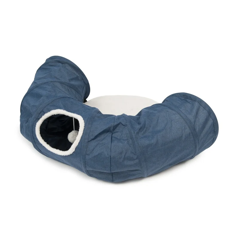 Túnel para gatos con cojín Catit Vesper Tunnel