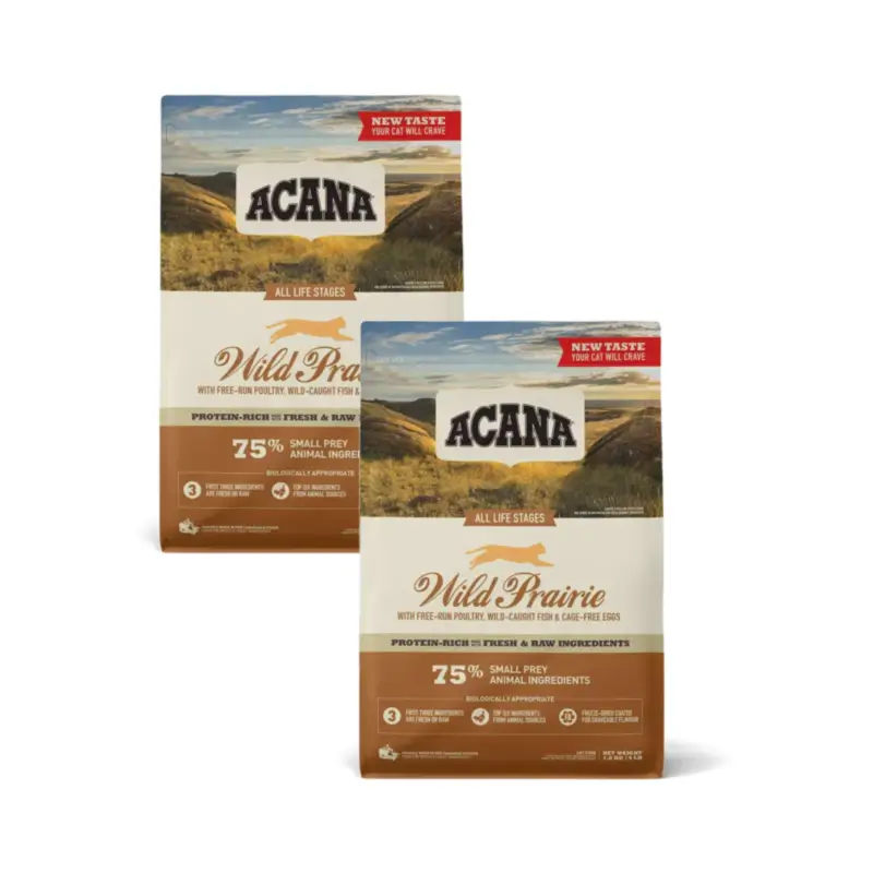 Acana Feline Adult Wild Prairie Pack 2 x 1,8 Kg pienso para gatos