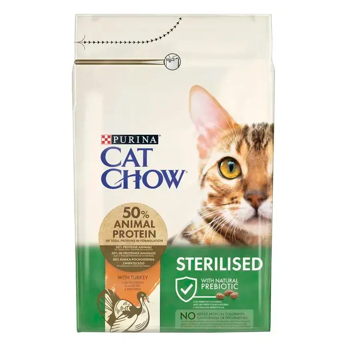 Purina Cat Chow Adulto Sterilized Pavo 3 Kg