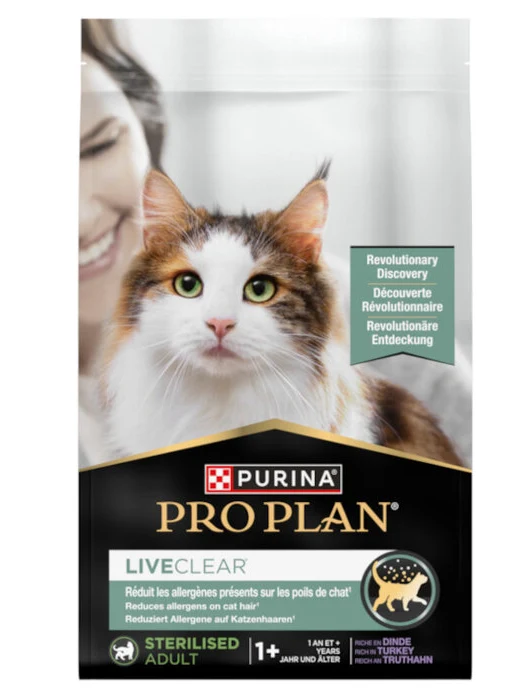 Pro Plan Liveclear Esteriliz Pavo 1,4 K