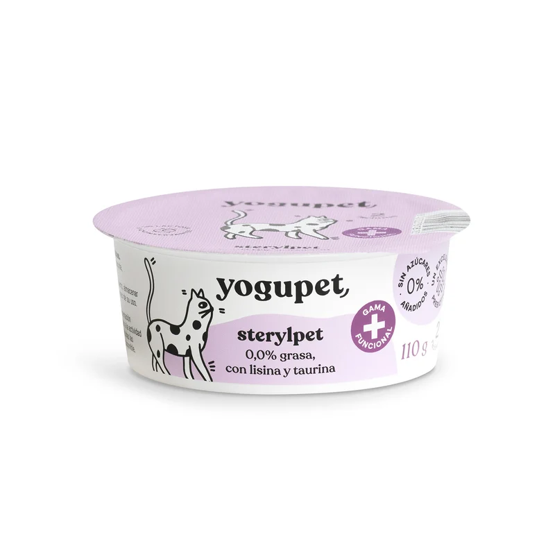 Yogupet Yogurt Funcional Sterylpet 110g. Oferta por proximidad de caducidad 10-2026