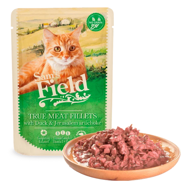Sam's Field Adult Sobre De Pato Y Alcachofa 85gr