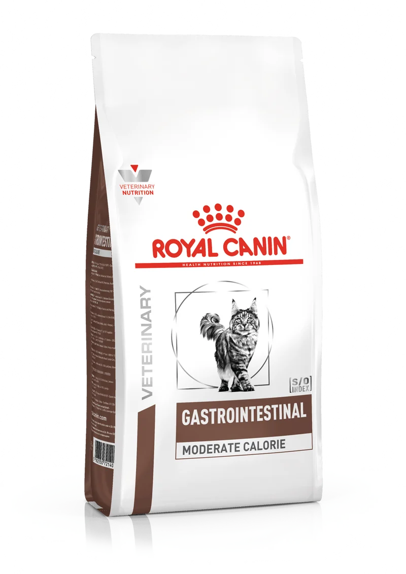 Royal Canin Veterinary Gastro Intestinal Moderate Calorie Cat 2 kg