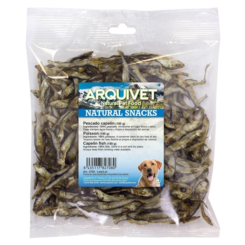 Pescado capelín (Bolsa 150 g)