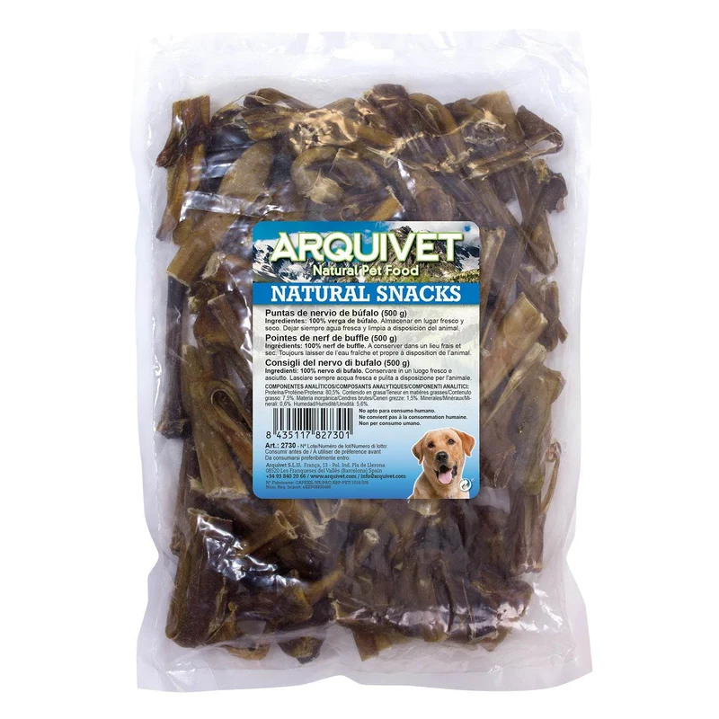 Puntas de nervio de búfalo (Bolsa 500 gr)