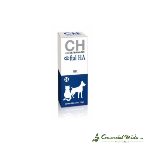 OFTAL HA GEL Limpieza y Salud Ocular para Mascotas 15 G