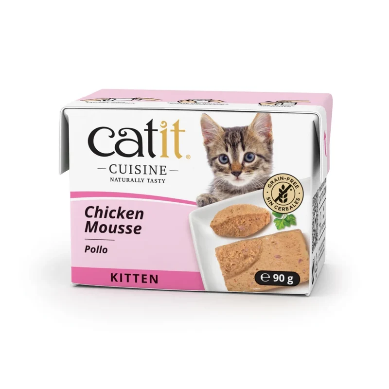 Mousse de Pollo para Gatito Junior Catit Cuisine Kitten