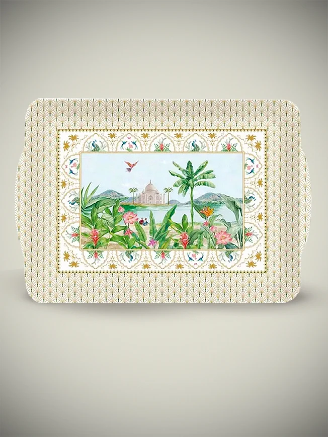 Bandeja Rectangular Grande 'Paradise Sauvage' - 46x32 cm