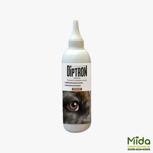 DIPTRON Limpiador Ocular para Mascotas 125 ml