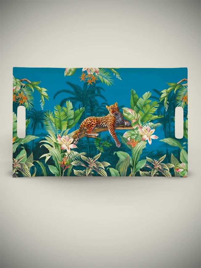 Bandeja Rectangular Grande 'Serengeti' - 47x31 cm