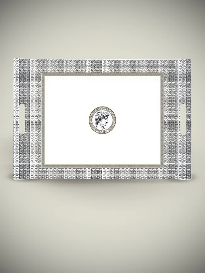 Bandeja Rectangular Grande 'Palladium' - 49x34 cm