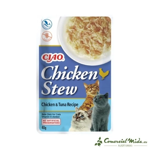 Churu CAT GUISO Pollo con Atún
