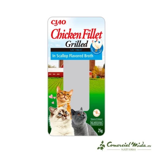 Churu CAT Filete pollo en caldo de vieira