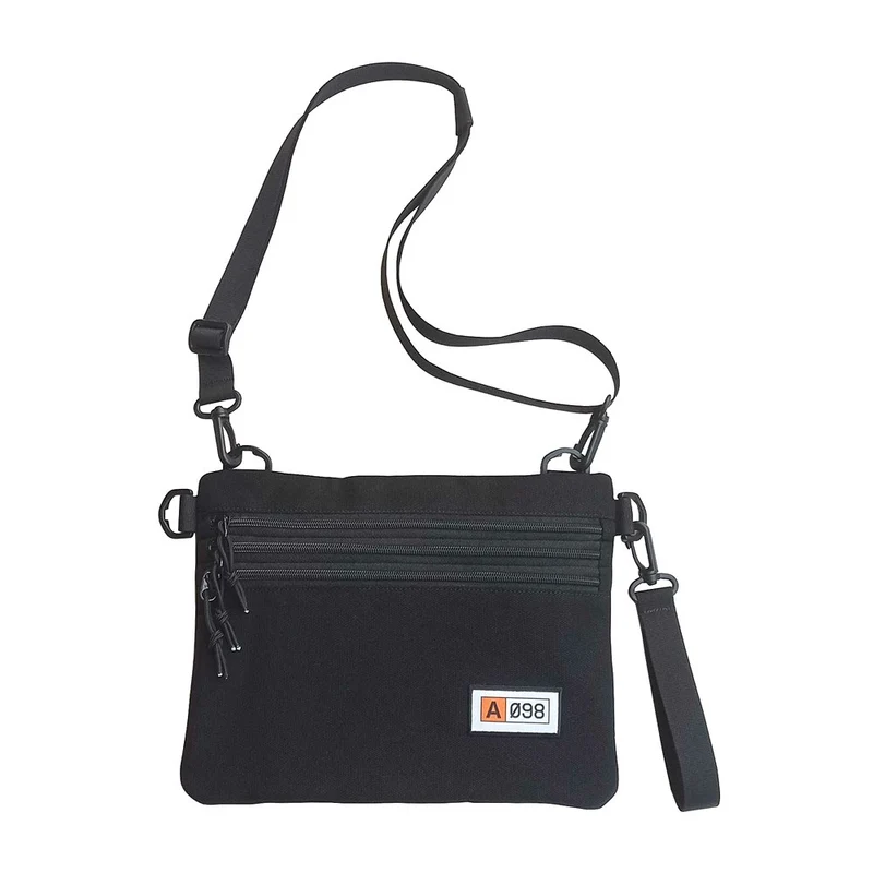 P-98 CNV TRF PAC BLACK SLINGBAG