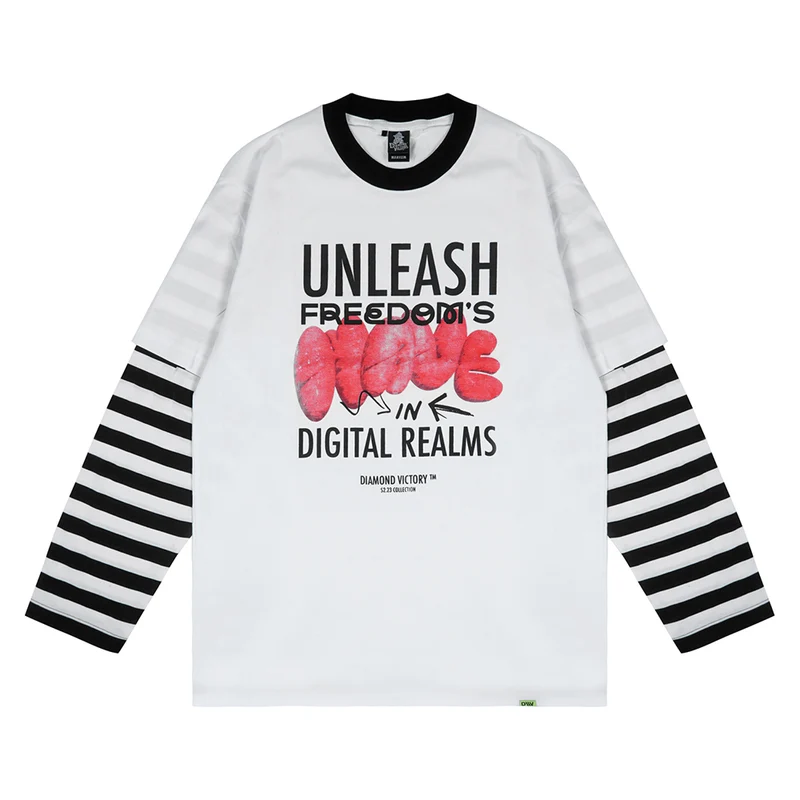 UNLEASH WHITE LONGSLEEVE