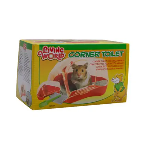 LW BAÑO ESQUINERO HAMSTER/GERBIL