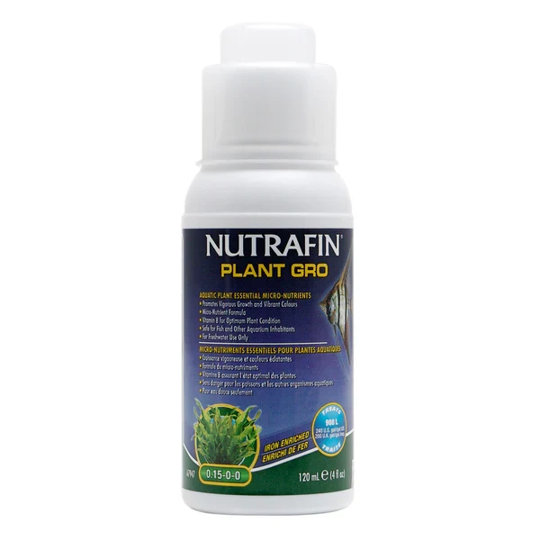 ACUARIO NUTRAFIN PLANT GRO FERTILIZANTE 120 ML