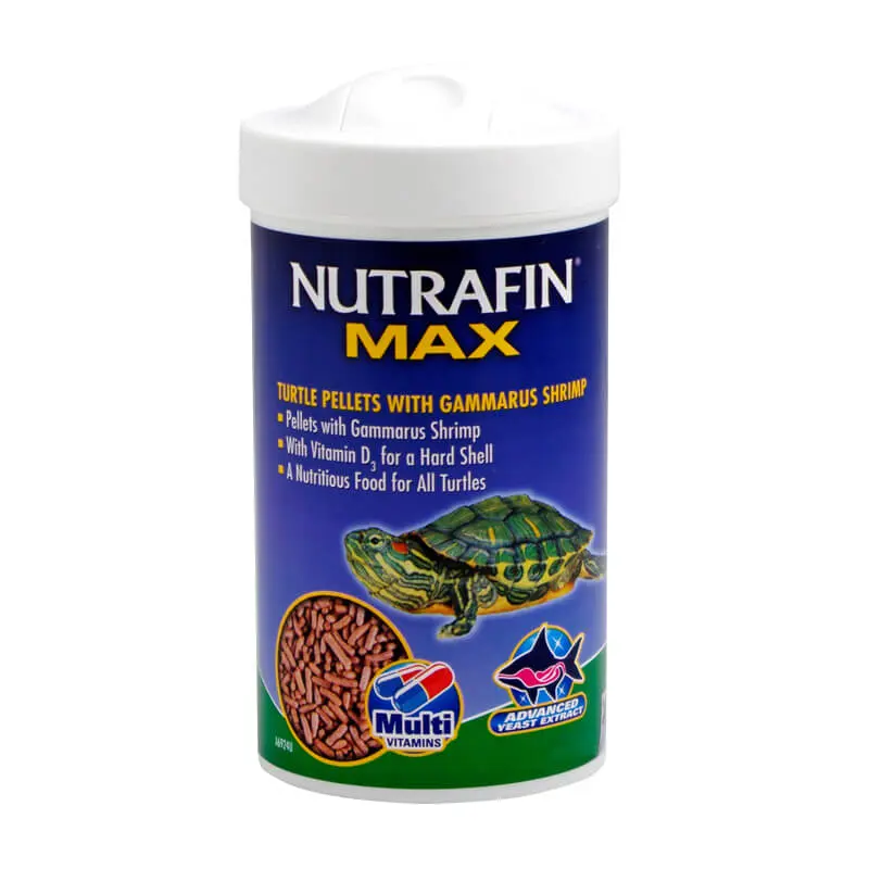 ACUARIO NUTRAFIN MAX TORTUGA PELLET/CAMARONES 135G