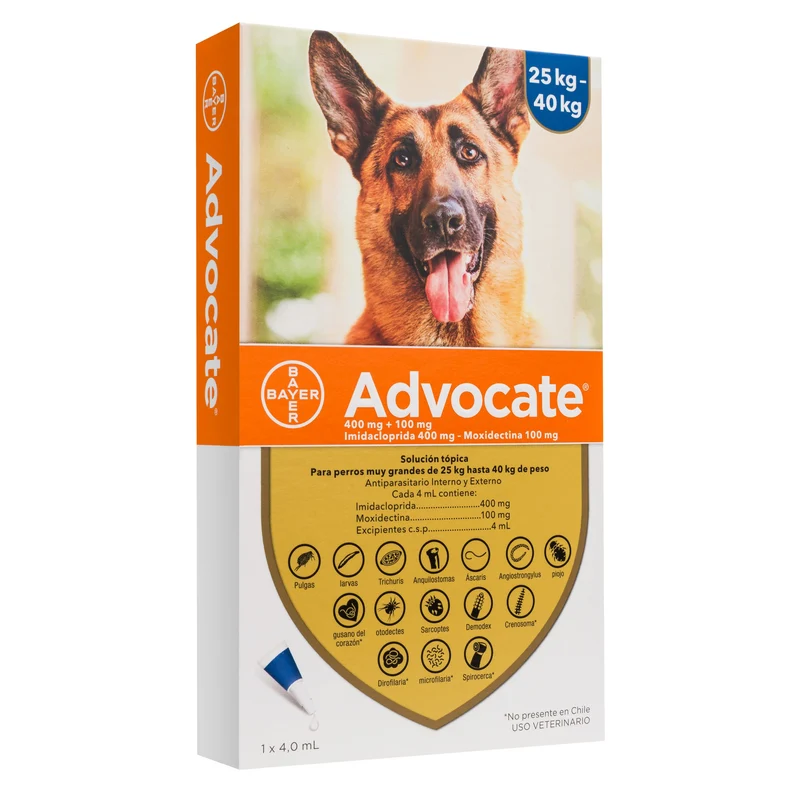 ADVOCATE PIPETA PERRO 25KG – 40KG