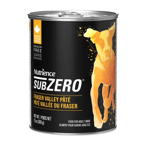 NUTRIENCE SUBZERO DOGFRASER VALLEY PATE 369GR