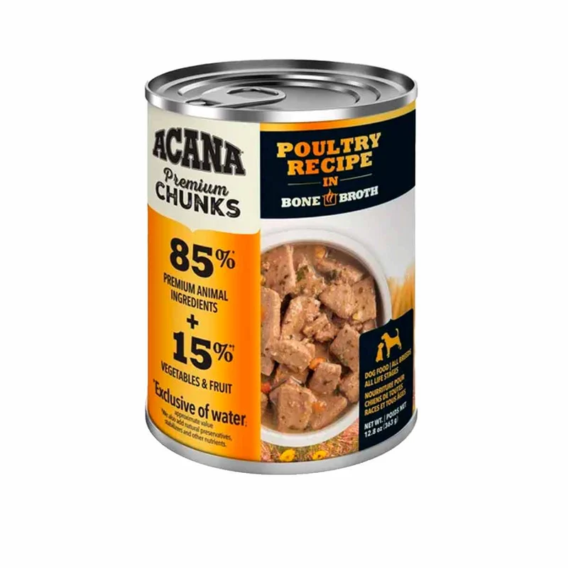 ACANA LATA POULTRY IN BONE BROTH 360 GRS
