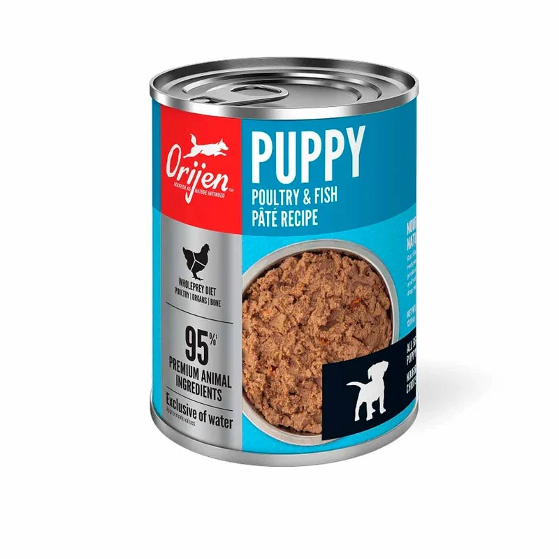 ORIJEN LATA PUPPY POULTRY + FISH PATE 360 GRS