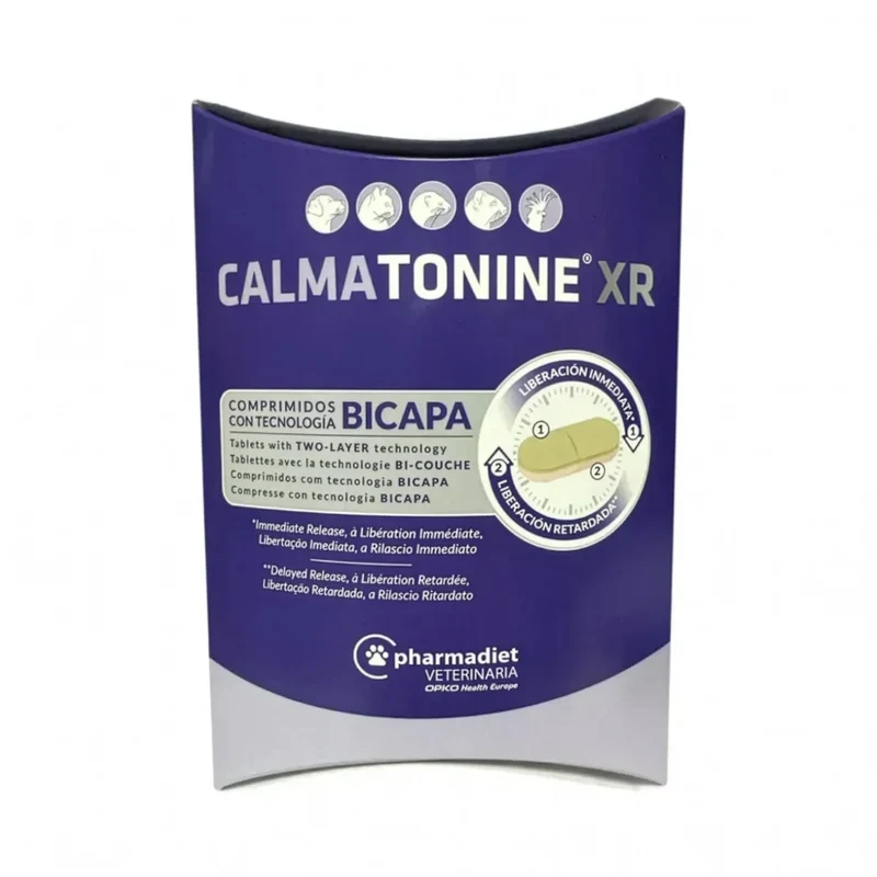 Calmatonine XR para Mascotas 10 Comprimidos