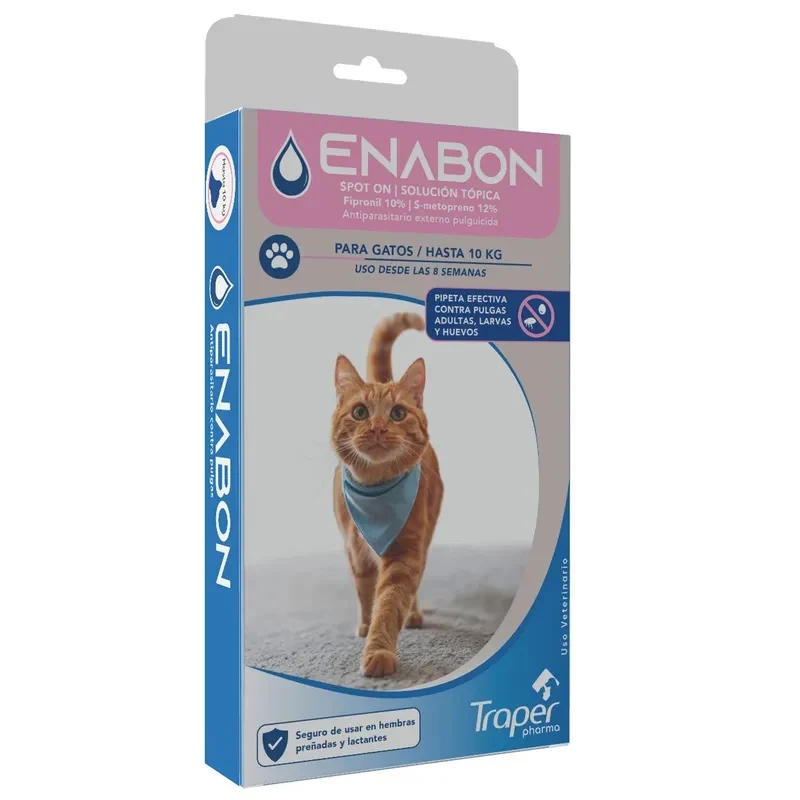 Antiparasitario Pipeta Enabon Hasta 10 kg