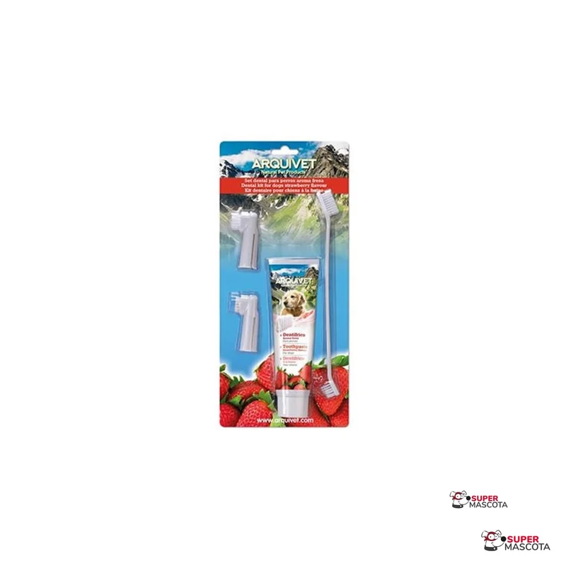 Set dental sabor fresa