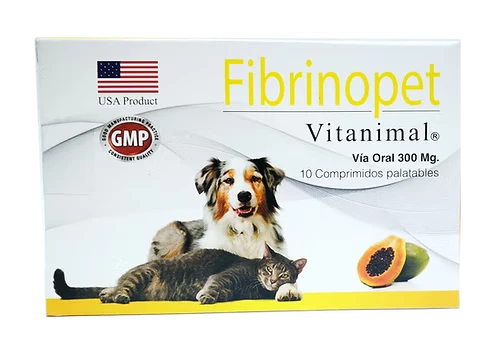 Fibrinopet perro y gato
