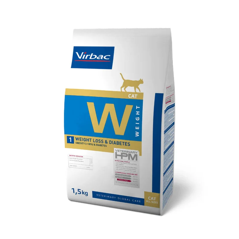 VIRBAC FELINO WEIGHT LOSS & DIABETES (1) 1,5KG