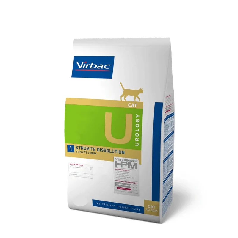 VIRBAC FELINO UROLOGY STRUVITA DISSOLUTION (1) 1,5KG