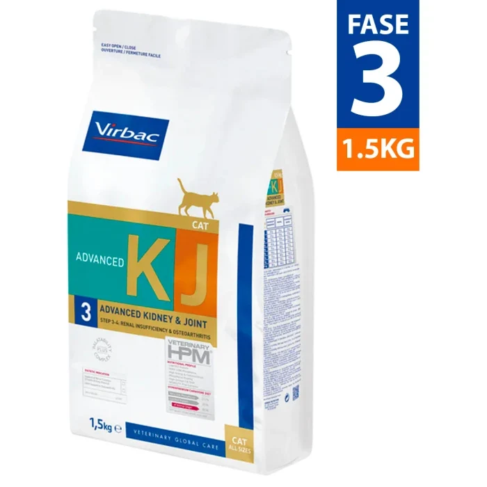 VIRBAC FELINO ADVANCE KIDNEY & JOINT (3) 1,5KG