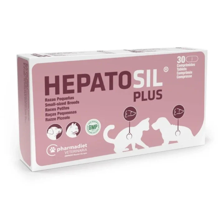 Hepatosil Razas Pequeñas y Gatos 30 Comprimidos